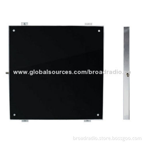 Ultra-thin 780 to 980MHz Circular UHF Panel Antenna with 5dBi Gain, VSWR Lower than 1.3